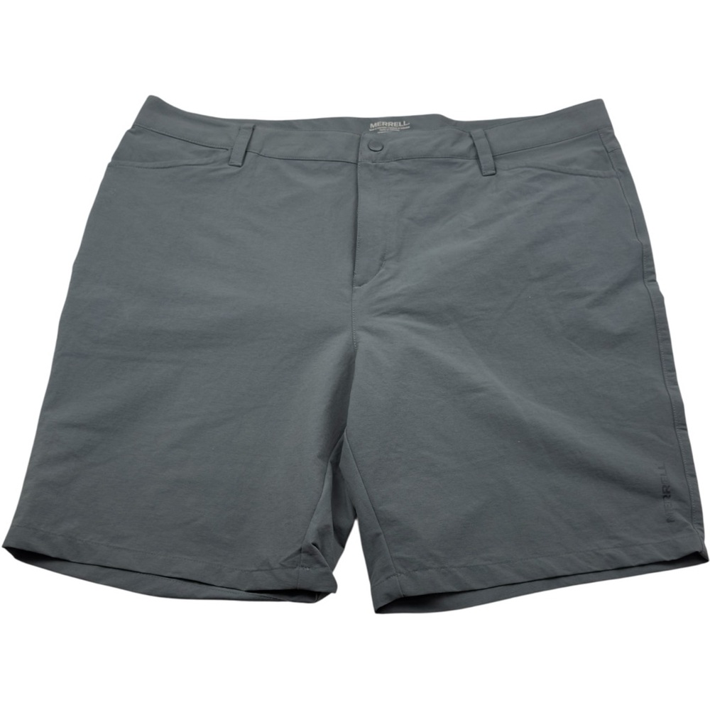 Merrell‎ Hiking Shorts Womens 16 Gray Lightweight Stretch Outdoor Activewear